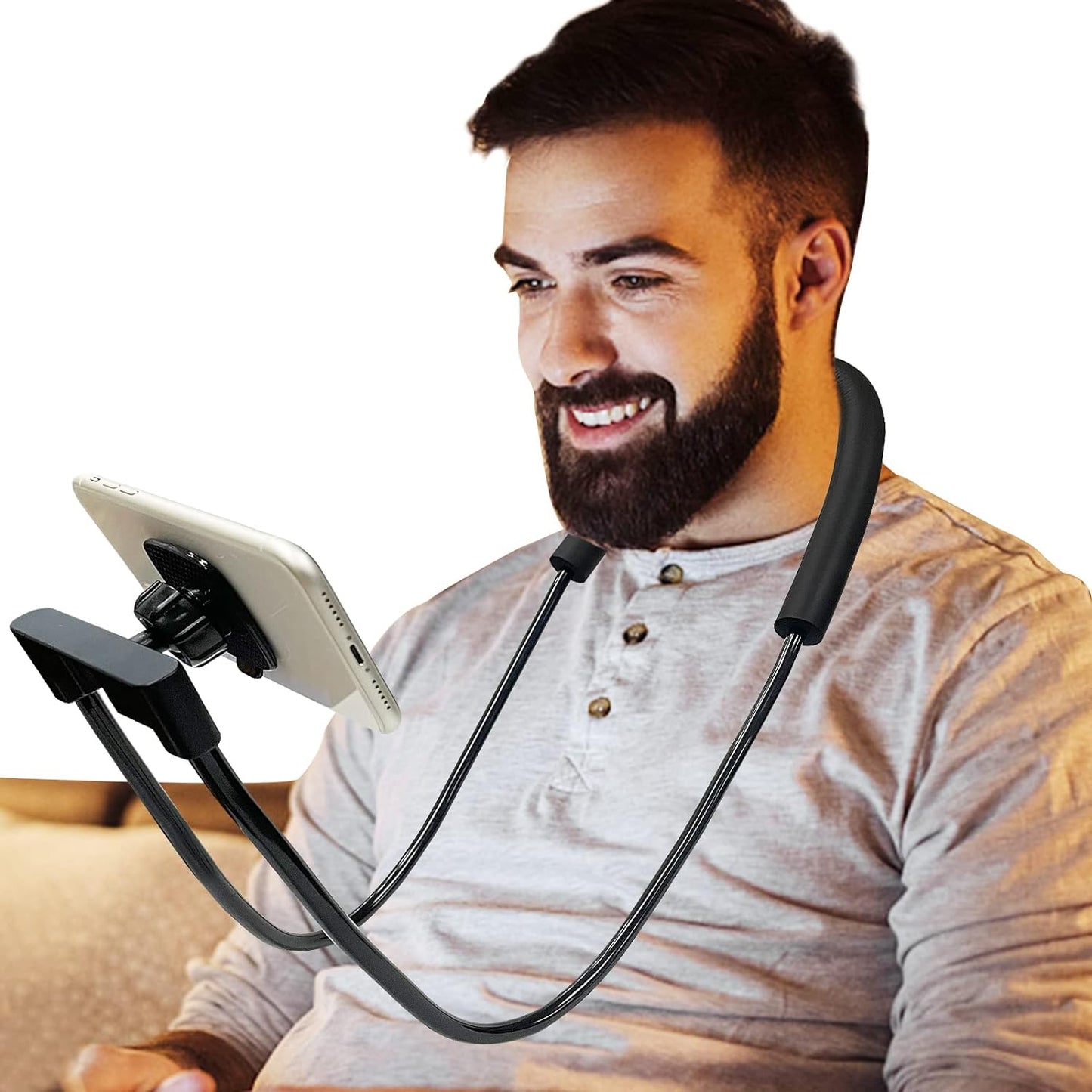 حامل الهاتف للرقبة