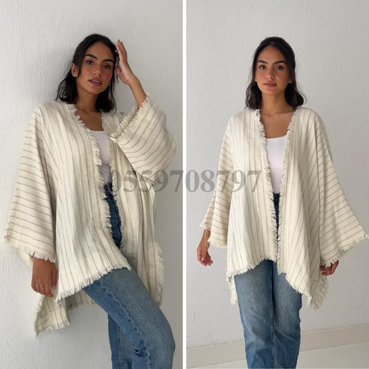 كيمونو صيفي بارد بلمسات ريفية