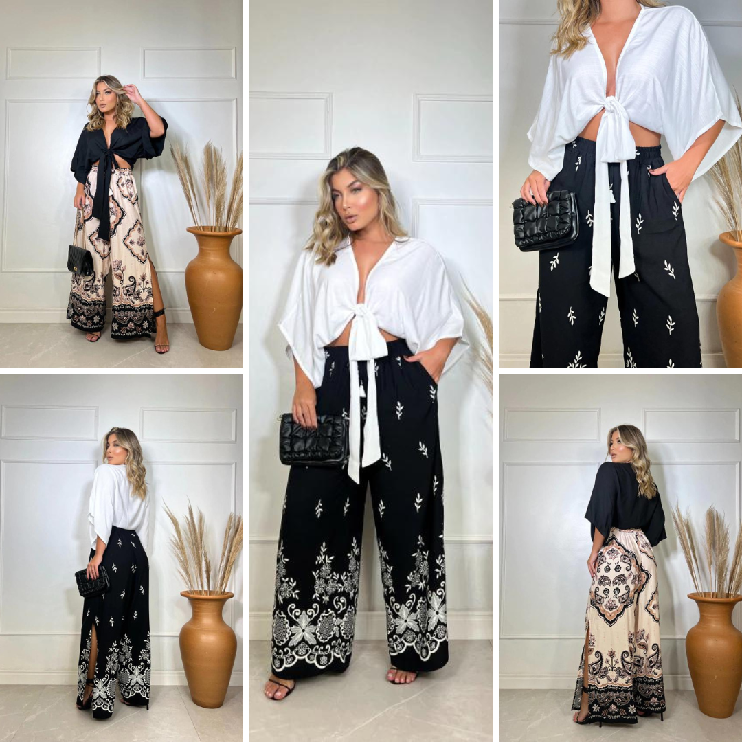 CROPPED KIMONO