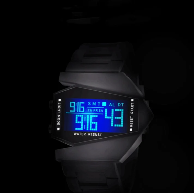 ساعة الطائرة المضيئة LED ✈️⌚