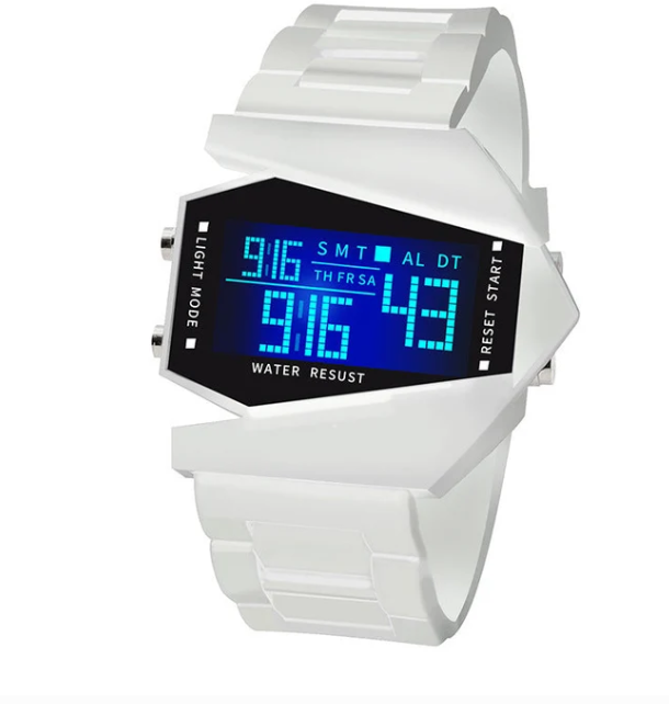 ساعة الطائرة المضيئة LED ✈️⌚