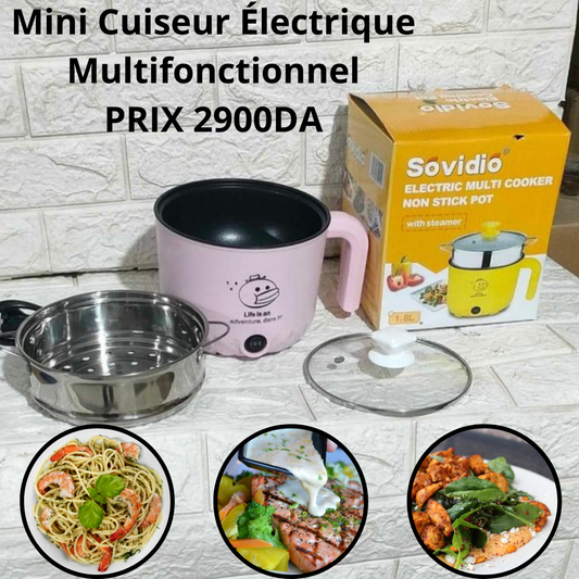 Mini Cuiseur Électrique Multifonctionnel