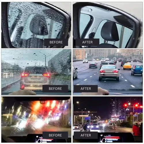 فرشاة تنظيف الزجاج وإزالة طبقة الزيت